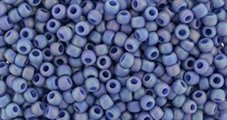 TR-11-2636F TOHO - Round 11/0 : Semi Glazed Rainbow Soft Blue 37029