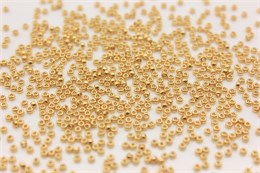 Бисер Miyuki Round (круглый) 15/0 4202 - Duracoat Galvanized Gold, 10 гр (Япония) 37997