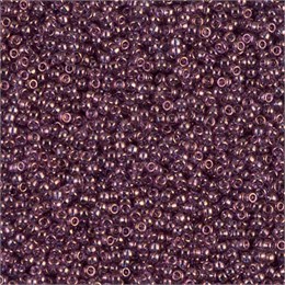 Бисер Miyuki Round (круглый) 15/0 312 - Amethyst Gold Luster, 10 гр (Япония) 38007