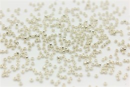 Бисер Miyuki Round (круглый) 15/0 181 - Galvanized Silver, 10 гр (Япония) 38010