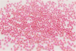 Бисер Miyuki Round (круглый) 15/0 355 - FHot Pink Lined Crystal AB, 10 гр (Япония) 38013