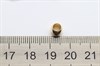 Спайсер (разделитель для бусин) 6 мм (Корея), позолота 24k - фото 20829