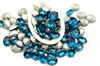 #4120 Oval 10*8 мм Aurora Blue Zircon 007997 - фото 22440