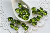 #4120 Oval 10*8 мм Aurora Olivine 007990 - фото 22920