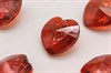Подвеска Preciosa Сердце (Heart 301) 14 мм Crystal Red Flame / 1 шт (Чехия) - фото 23704