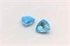 Триллианты 4706 Aurora Crystal Summer Blue Delite / 7 мм 1 шт (стекло K9) - фото 24102