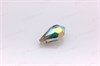 Подвеска  Preciosa Drop Pendant (984)  5,5*11 мм Black Diamond AB / 1 шт (Чехия) DP-3 - фото 24229