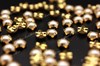 Полужемчужины пришивные Preciosa CREAMROSE / оправа - цвет золото / Maxima 4 мм 15 шт (Чехия) - фото 25725
