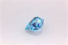 Подвеска  Preciosa Drop Pendant (681)  6*10 мм Aqua Bohemica AB / 1 шт (Чехия) 681-2 - фото 25790