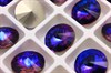 Риволи Aurora Crystal Violet Blue /14 мм 1 шт  (стекло K9) - фото 26577