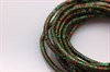 Канитель упругая, цвет зелено-красный 0,7 мм, 5 гр (Индия) - фото 26651