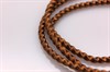 Канитель фигурная витая, цвет античный коричневый Golden Brown, 2 мм, 5 гр (Индия) - фото 26675