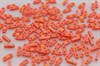 Бисер Miyuki  Quarter Tila  QTL0406FR - Opaque Orange Matted AB / 2.5 гр (Япония) - фото 27224