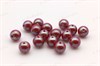 Хрустальный жемчуг Preciosa Maxima 5 мм Pearlescent Red 20 шт - фото 27513