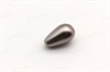 Хрустальный жемчуг Preciosa Maxima (Pearl Pearl) 10х6 мм  Dark Grey, 1 шт - фото 27698