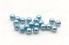 Стеклянный жемчуг PRECIOSA Ornela матовый 3 мм №70136 светлый голубой 30 шт - фото 28014