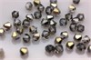 Биконусы хрусталь 4 мм Crystal Starlight Gold half 10 шт (Preciosa) PR-42 - фото 28368
