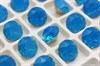 Шатоны Aurora Crystal Caribbean Blue Opal / 10 мм 1 шт (стекло K9) - фото 28615