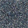 Бисер Miyuki Delica 11/0 DB0111 - Transparent Blue Grey Luster AB 5 гр (Япония) DB0111 - Transparent Blue Grey Luster AB - фото 28930