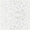 Бисер  Toho  Round 8/0 TR-08-41F   Opaque-Frosted White     5 гр.  (Япония) - фото 29450