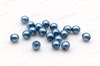 Стеклянный жемчуг PRECIOSA Ornela матовый 3 мм №70537 темно-голубой 30 шт - фото 29928