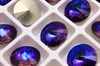 Риволи Aurora Crystal Violet Blue /14 мм 1 шт  (стекло K9) - фото 30291