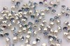 Шатоны пришивные Preciosa Maxima ss12 (3,0-3,2 мм) Crystal Vitrail Light, цвет оправы серебро, 10 шт (Чехия) PR-308 - фото 31314
