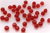 Бусины граненые стеклянные , рондели 3 мм, R-72 цвет красный, 40 шт (Китай) КБ-10 - фото 32213