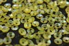 Пайетки чаши  27 желтые  прозрачные 4 мм 3 гр  (Индия) - фото 32861