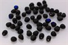 Бисер Miyuki Drops   3,4 мм 55042 - Black Azuro Matted /  2,5 гр  (Япония) - фото 33134