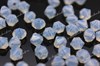 Биконусы хрусталь  5 мм White Opal 10 шт (Preciosa) - фото 33283