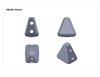 Бусины NIB-BIT  6x5 мм PEARL SHINE WHITE 02010/24001 5 гр. (Чехия) M-133 - фото 33870
