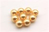 Жемчуг Swarovski 5810 6 мм Gold Pearl 10 шт SW-268 - фото 34173