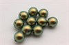 Жемчуг Swarovski 5810 12 мм Iridescent Green Pearl 1 шт - фото 34827