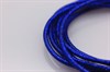 Канитель упругая, цвет синий 1 мм, 5 гр (Индия) - фото 35620