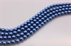 Стеклянный жемчуг 5 мм матовый голубой 02010/70539, 20 шт (Чехия) - фото 35645