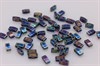 Бисер Miyuki  Half Tila  HTL0455 - Metallic Variegated Blue Iris 2,5 гр (Япония) - фото 35844