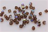 Биконусы хрусталь  3 мм Smoked Topaz AB 10 шт (Preciosa) PR-113 - фото 35865