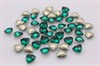 Триллиант Aurora 4706 Emerald / 7 мм 1 шт (стекло K9) - фото 36168