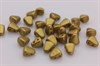 Бусины NIB-BIT  6x5 мм CRYSTAL BRONZE OLIVE GOLD 00030/01720 5 гр. (Чехия) - фото 36297