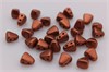 Бусины NIB-BIT  6x5 мм CRYSTAL BRONZE FIRE RED 00030/01750 5 гр. (Чехия) M-131 - фото 36314