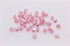 Биконусы хрусталь 5 мм Rose Glitter 10 шт (Preciosa) - фото 36794