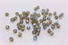 Биконусы хрусталь 5 мм Black Diamond Glitter 10 шт (Preciosa) - фото 36795