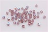 Биконусы хрусталь 5 мм Light Amethyst Glitter 10 шт (Preciosa) - фото 36799