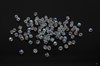 Биконусы стеклянные, 4 мм, Light White Opal AB,  100 шт (Китай) - фото 37550