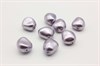 Хрустальный жемчуг Preciosa Maxima (Pearl Elliptic) 11х9.5 мм Lavender, 1 шт - фото 38280
