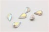 Капля груша 3018  №128AB White Opal AB  13х8мм, 1 шт Dongzhou - фото 39024