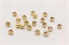 Шатоны пришивные Preciosa Maxima ss16 (3,8-4,0 мм) Gold Quartz, цвет оправы золото, 10 шт (Чехия) PR-823 - фото 39377