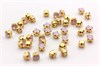 Шатоны пришивные Preciosa Maxima ss12 (3,0-3,2 мм)  Rose Opal, цвет оправы золото, 10 шт (Чехия) PR-257 - фото 39839