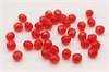 Бусины стеклянные граненые Fire Polished Red, 6 мм, 10 шт FP-251 - фото 40281